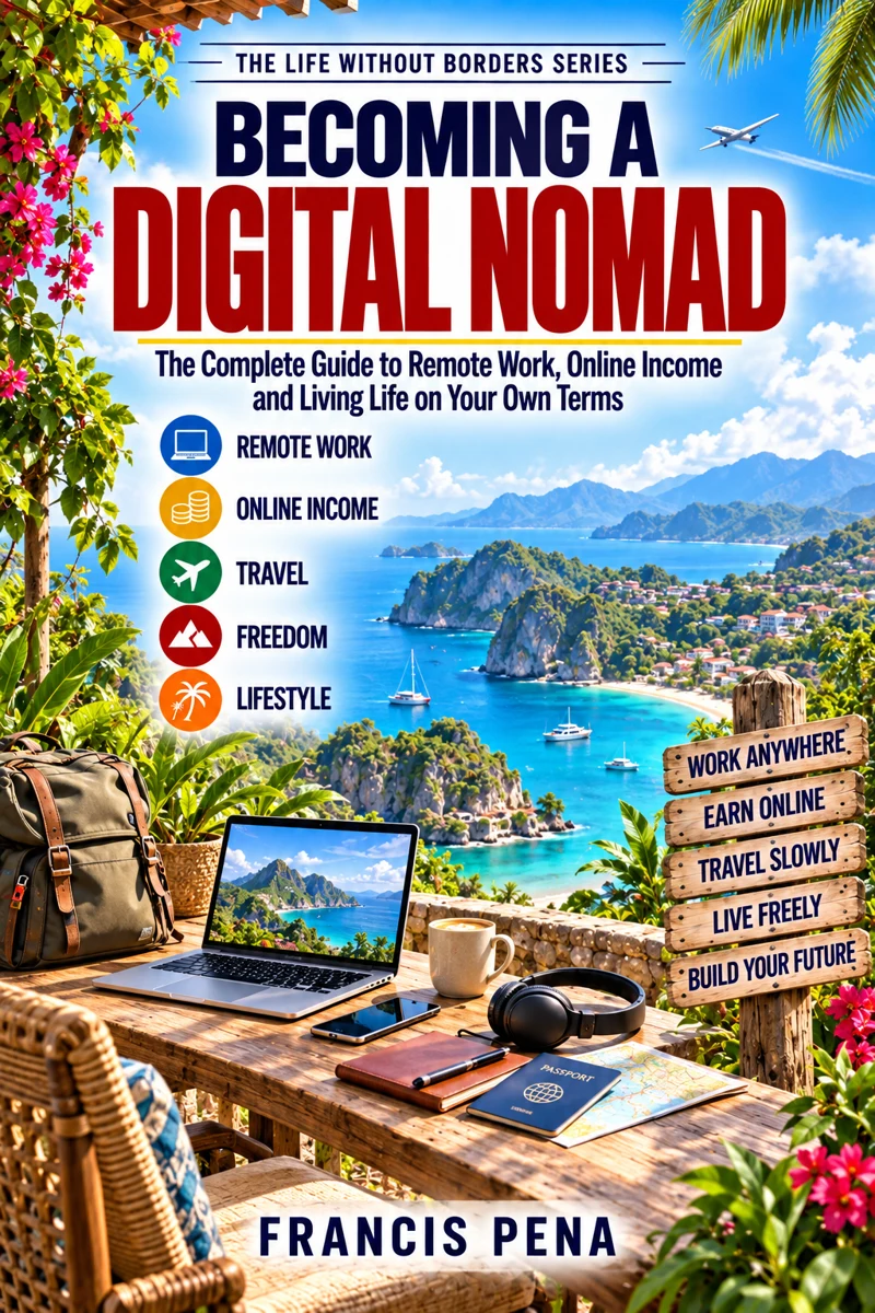 Front cover of Becoming a Digital Nomad by Francis Pena